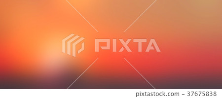 Orange sunset abstract blurred background Orange sunset abstract blurred background 37675838