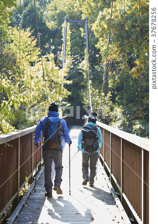 Mountain walking Mountain walking 37678256