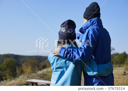 Mountain walking 37678314