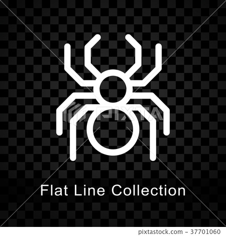spider icon on checkered background spider icon on checkered background 37701060