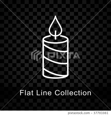 candle icon on checkered background candle icon on checkered background 37701081