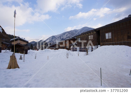 Winter Shirakawa Town 37701200