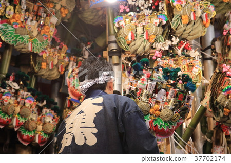 淺草大鳥神社的武士市 淺草大鳥神社的武士市 37702174