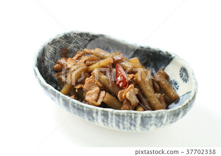 煮根的蔬菜，Marubo和魔芋豬肉的甜和辛辣 37702338