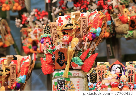 Asakusa Otori Shrine's Samurai City 37703453