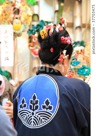 Asakusa Oto Shrine的玫瑰市場髮飾 Asakusa Oto Shrine的玫瑰市場髮飾 37703475
