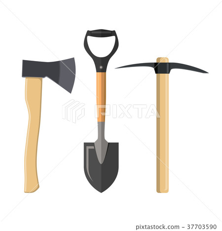 Pickaxe and online shovel