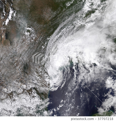 Hurricane Harvey seen from space. 37707218