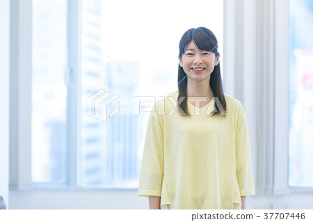 Female office worker OL business image office lady 37707446