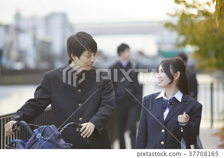 Student attending school Student attending school 37708165