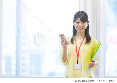 女性辦公室工作者OL企業圖像辦公室夫人 37708369
