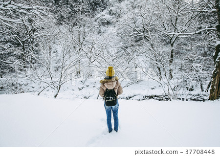 雪域景觀和女士們 37708448