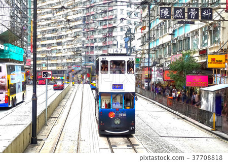Hong Kong tram 37708818