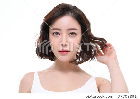美容，化妝，美容，二十多歲，女性，單頭髮 37708891