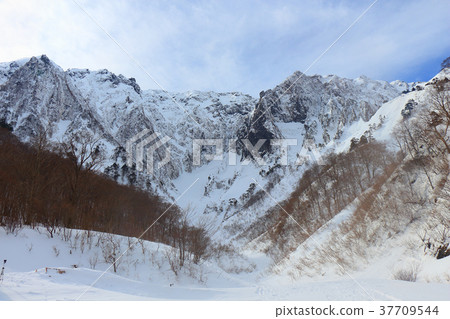 See winter Tanigawadake from Ichino Kurasawa 37709544