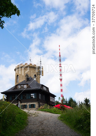 Josefs lookout tower at Mount Klet, Czech Republic Josefs lookout tower at Mount Klet, Czech Republic 37709714