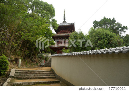 Saigokuji triple tower 37710011