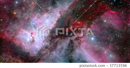 The Carina Nebula with an earlier picture of the 37713596