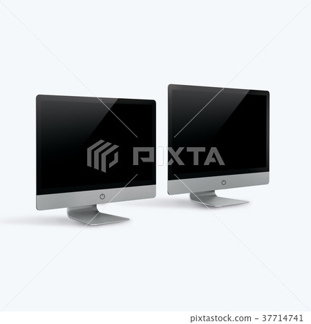 3D render of a desktop computer on a white 3D render of a desktop computer on a white 37714741