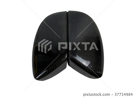 Mirror housing make by carbon fiber on isolate Mirror housing make by carbon fiber on isolate 37714984