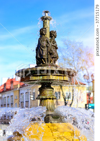 Fountain on Kosciusko Market in Bialystok, Poland Fountain on Kosciusko Market in Bialystok, Poland 37715179