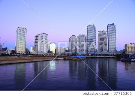 橫濱港未來區的風景 橫濱港未來區的風景 37715365