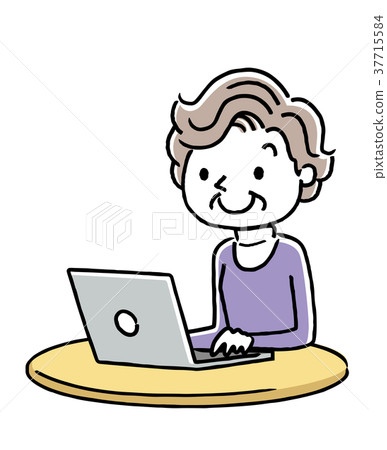 高級女人：電腦，互聯網 37715584