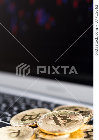 Trading image of virtual currency and bitcoin 37715662