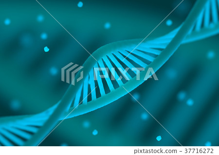 DNA chain macroshot DNA chain macroshot 37716272