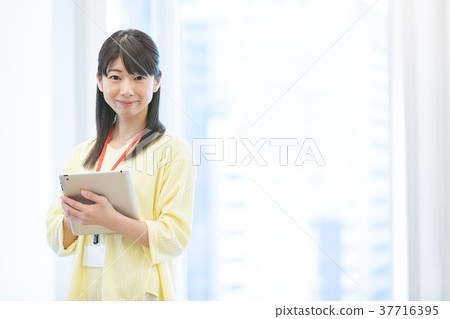 Female office worker OL business image office lady 37716395