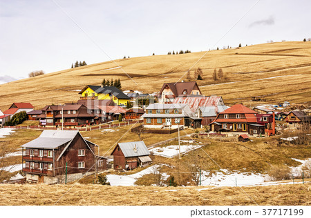 Folk architecture in Zdiar village, Slovakia 37717199