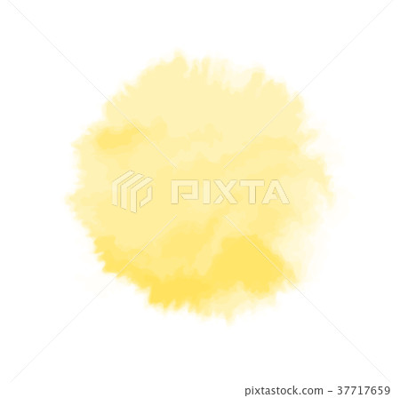 Vector watercolor sun, isolated on white Vector watercolor sun, isolated on white 37717659