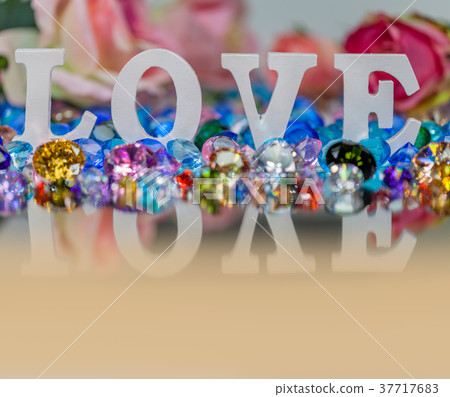 white love letter inside colorful diamonds. white love letter inside colorful diamonds. 37717683