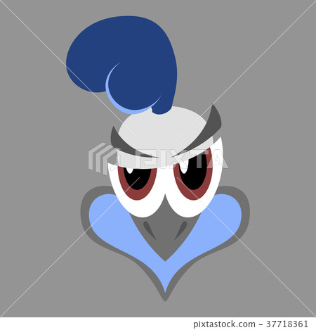 flat icon on theme evil animal hen 37718361
