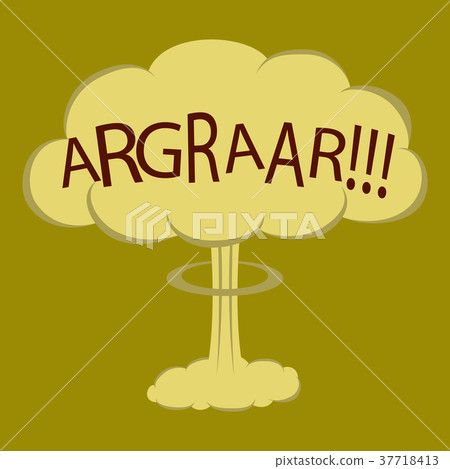 Comic speech bubbles set with emotions and text 37718413