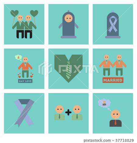 assembly flat icons gay relationships assembly flat icons gay relationships 37718829