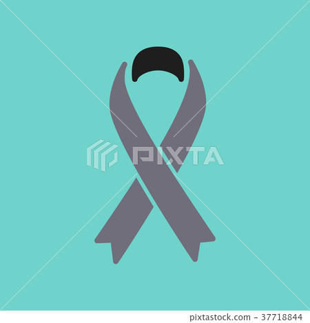 flat icon on stylish background gay HIV ribbon - Stock Illustration ...