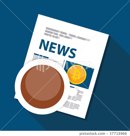 Flat modern design concept of bitcoin 37718966