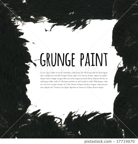 Grunge paint background. Vector illustration for - Stock Illustration ...