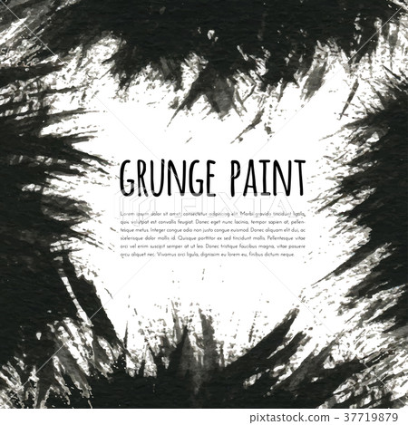 Grunge paint background. Vector illustration for - Stock Illustration ...