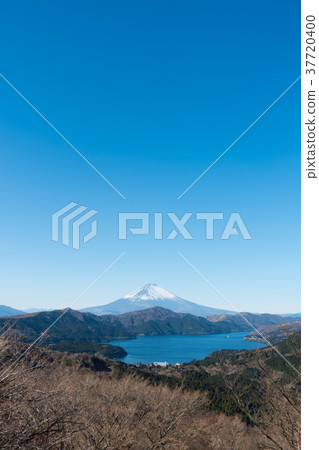富士山箱根大坂山蘆之湖 富士山箱根大坂山蘆之湖 37720400