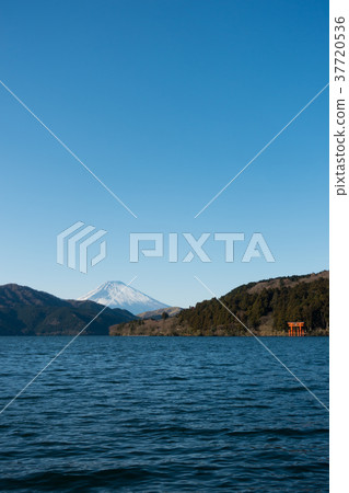 Mt. Fuji Ashinoko Hakone Shrine Peace Torii Mt. Fuji Ashinoko Hakone Shrine Peace Torii 37720536