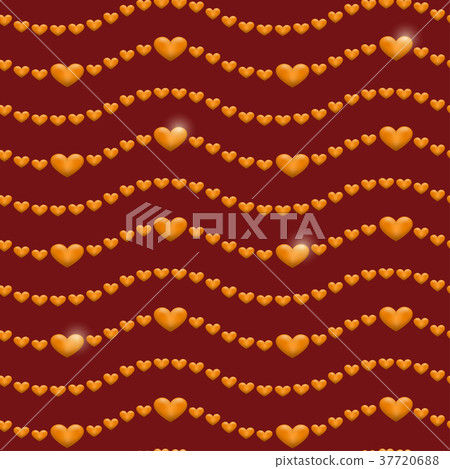 Valentine's day vector background. Vector 37720688