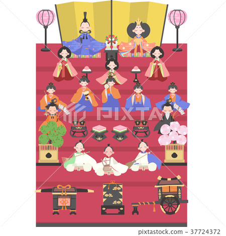 Hina娃娃(15人裝飾) Hina娃娃(15人裝飾) 37724372