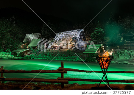 Hida no Sato Winter lights up Hida Takayama Hida no Sato Winter lights up Hida Takayama 37725577
