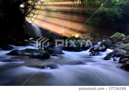 情侶的瀑布 37726299