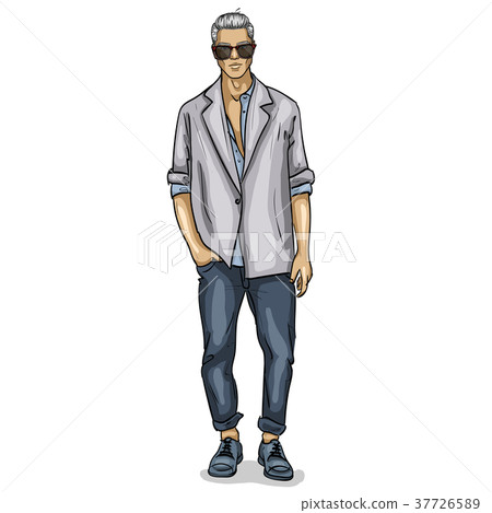 Vector man model 37726589
