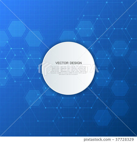Abstract technological and scientific background 37728329
