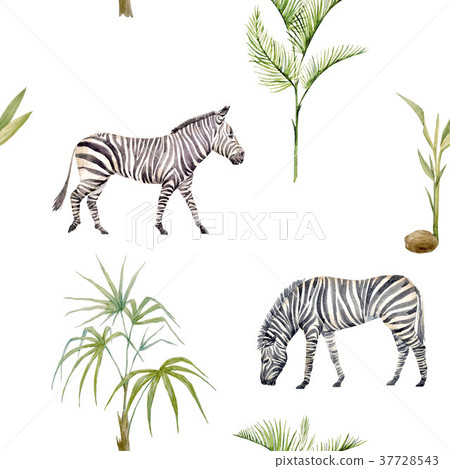 Watercolor afriacnan pattern 37728543