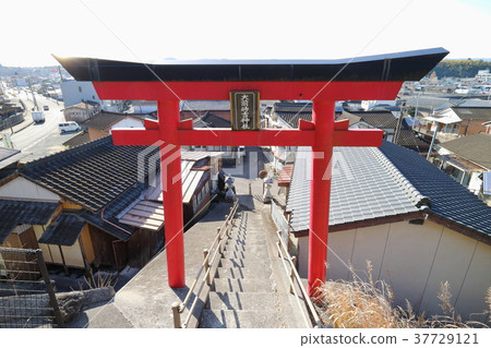 Omae Tokichi神社和薩摩鎮的城市景觀 Omae Tokichi神社和薩摩鎮的城市景觀 37729121